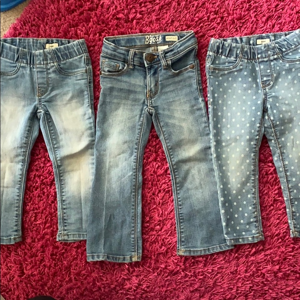 OshKosh Toddler Girl Jean Lot
